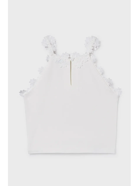 MAYORAL BLUZKA TOP Z KWIATKAMI  DLA DZIEWCZYNKI 6015/19