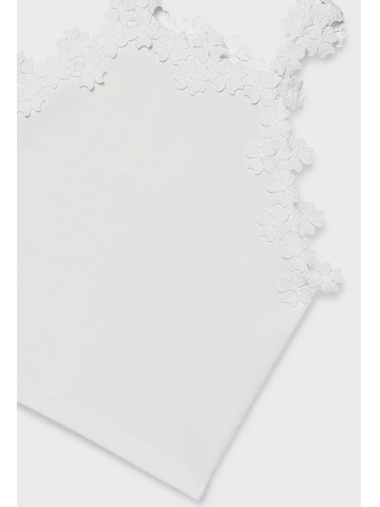 MAYORAL BLUZKA TOP Z KWIATKAMI  DLA DZIEWCZYNKI 6015/19