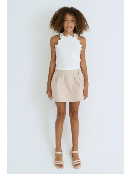 MAYORAL BLUZKA TOP Z KWIATKAMI  DLA DZIEWCZYNKI 6015/19