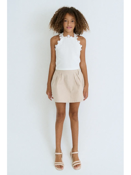 MAYORAL BLUZKA TOP Z KWIATKAMI  DLA DZIEWCZYNKI 6015/19