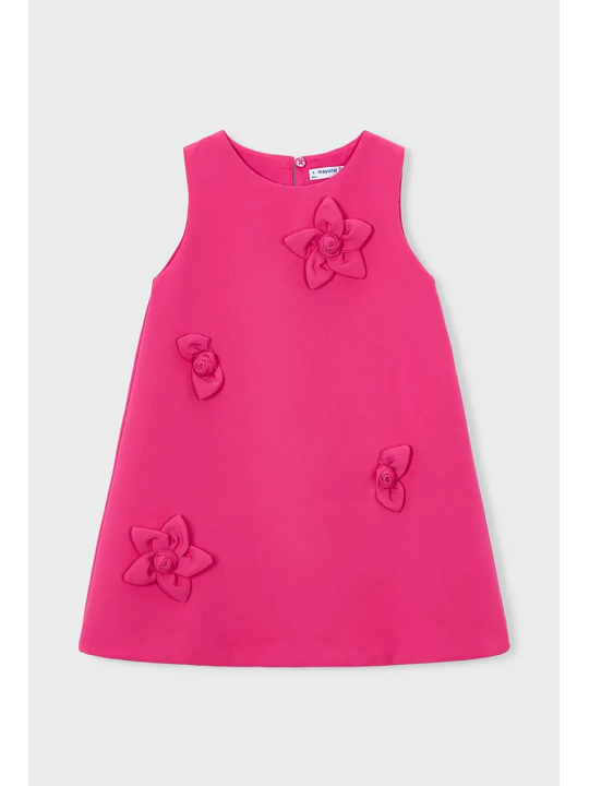 MAYORAL SUKIENKA WIZYTOWA DLA DZIEWCZYNKI RÓŻ FUKSJA 3922/94