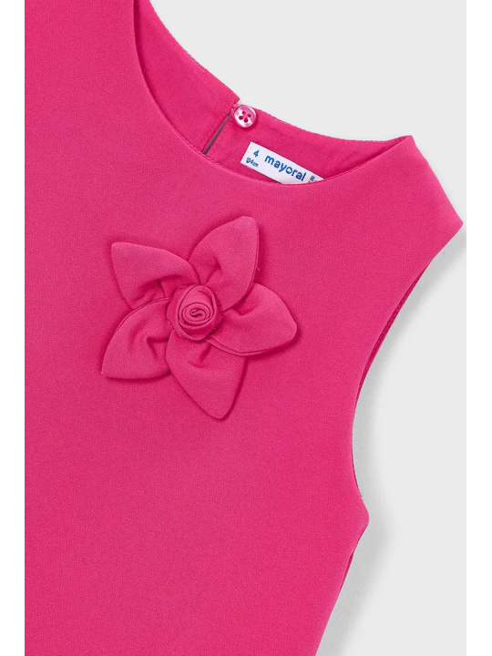 MAYORAL SUKIENKA WIZYTOWA DLA DZIEWCZYNKI RÓŻ FUKSJA 3922/94