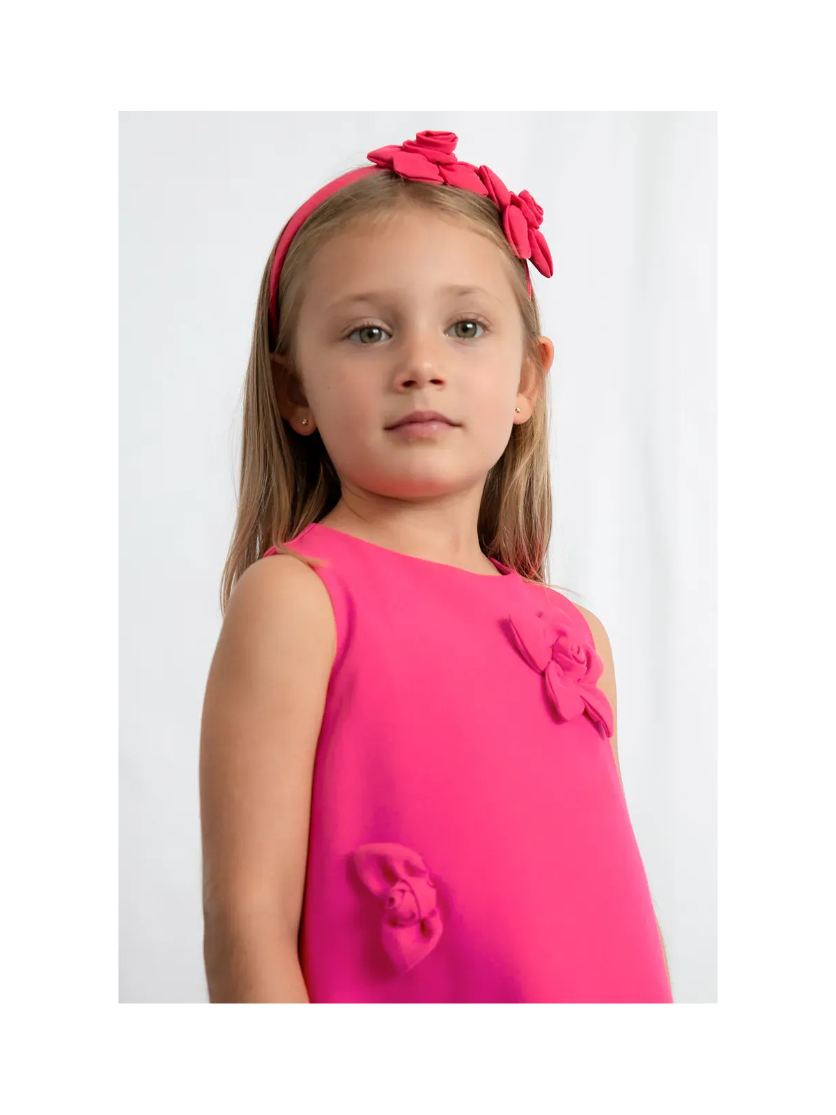 MAYORAL SUKIENKA WIZYTOWA DLA DZIEWCZYNKI RÓŻ FUKSJA 3922/94