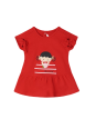 MAYORAL NEWBORN SUKIENKA LETNIA DLA DZIEWCZYNKI CZERWONA 1877 /35