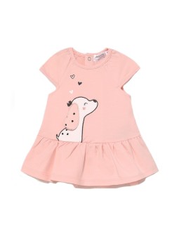 MAYORAL NEWBORN SUKIENKA LETNIA DLA DZIEWCZYNKI BRZOSKWINIOWA 1838 /43