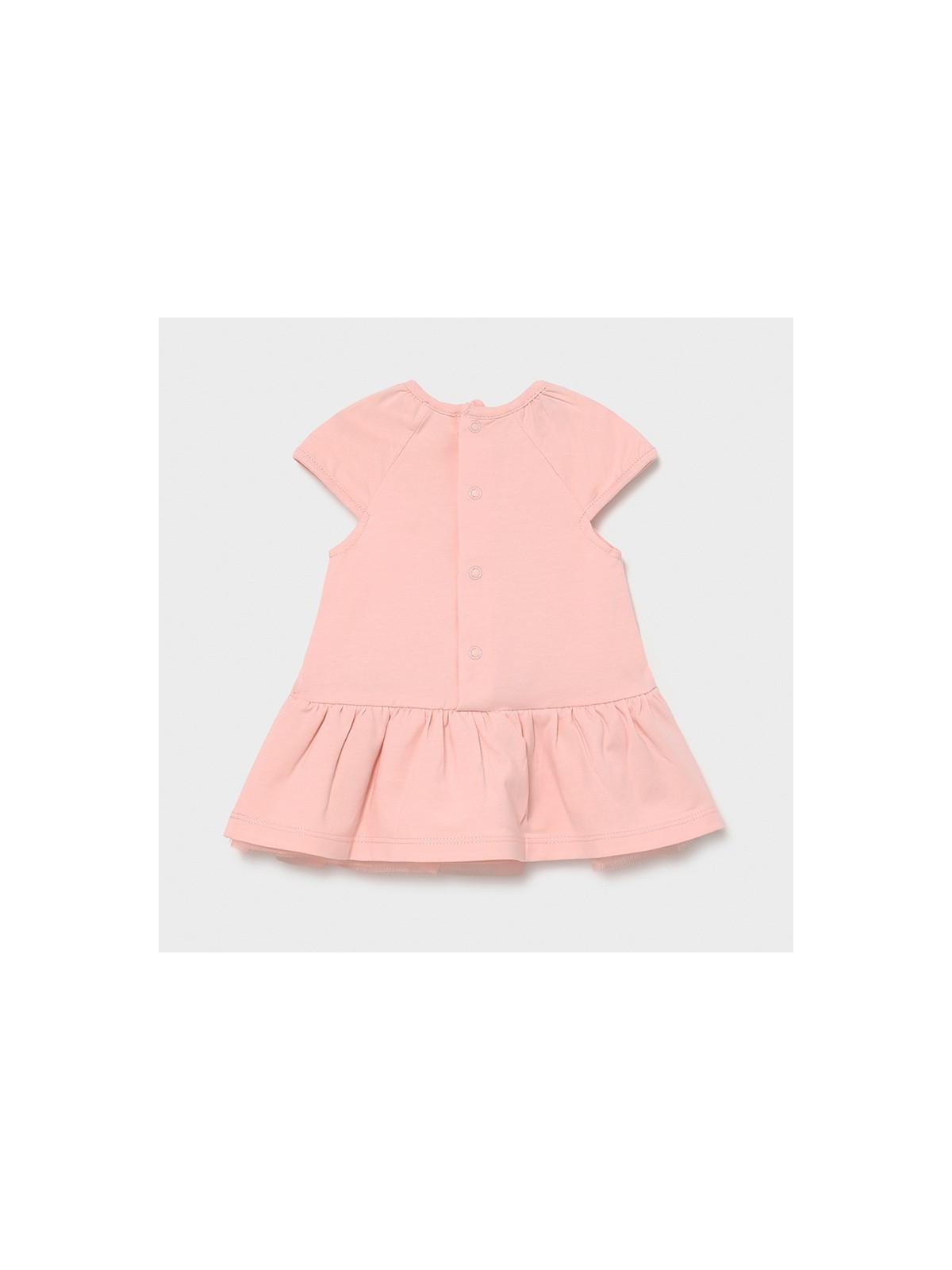 MAYORAL NEWBORN SUKIENKA LETNIA DLA DZIEWCZYNKI BRZOSKWINIOWA 1838 /43