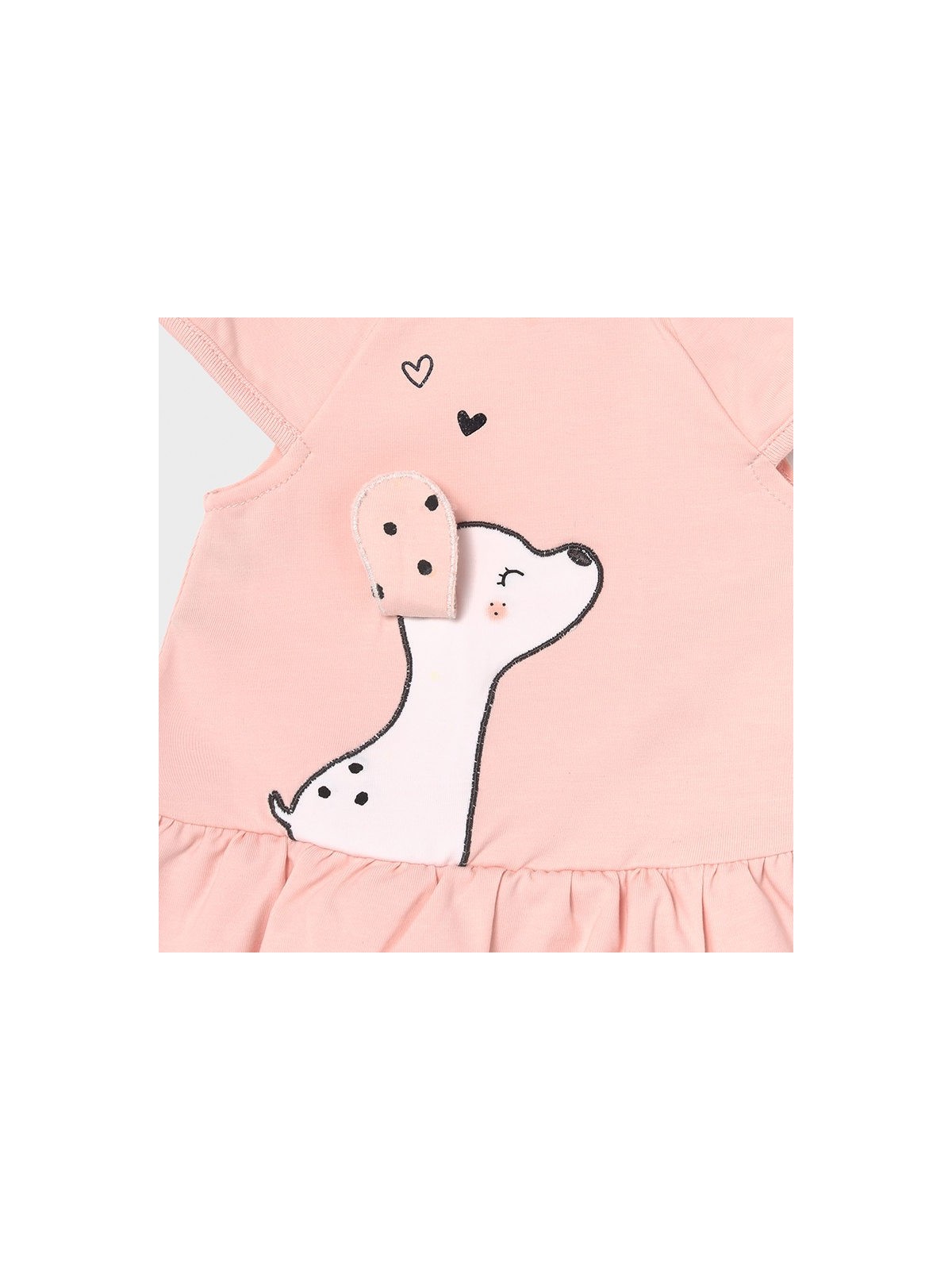 MAYORAL NEWBORN SUKIENKA LETNIA DLA DZIEWCZYNKI BRZOSKWINIOWA 1838 /43