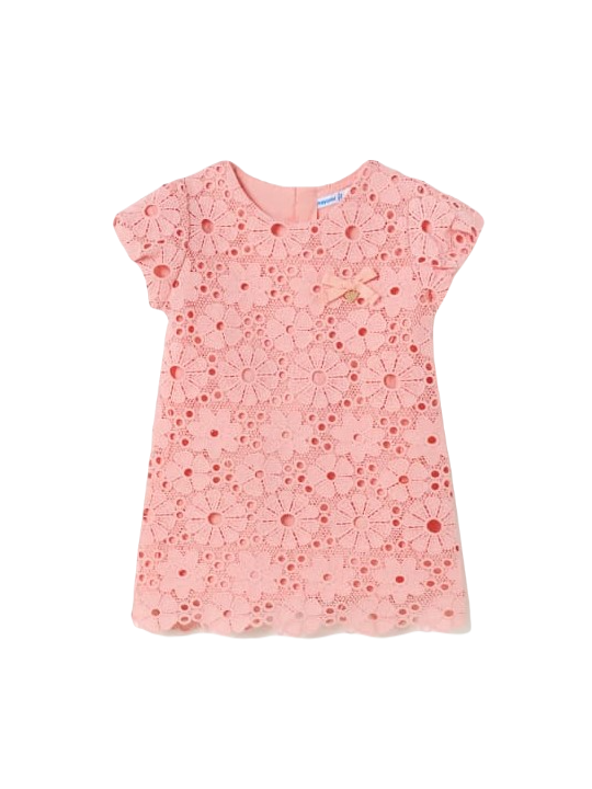 kopia MAYORAL NEWBORN SUKIENKA LETNIA DLA DZIEWCZYNKI BRZOSKWINIOWA  GIPIÓRA 1949