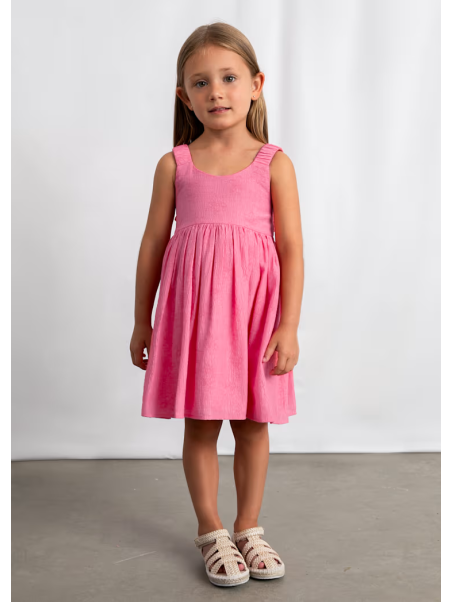 MAYORAL SUKIENKA LETNIA  DLA DZIEWCZYNKI NA RAMIĄCZKACH  RÓŻ  3925/10
