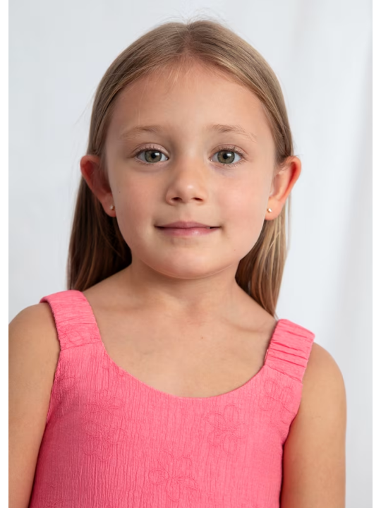 MAYORAL SUKIENKA LETNIA  DLA DZIEWCZYNKI NA RAMIĄCZKACH  RÓŻ  3925/10