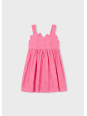 MAYORAL SUKIENKA LETNIA  DLA DZIEWCZYNKI NA RAMIĄCZKACH  RÓŻ  3925/10
