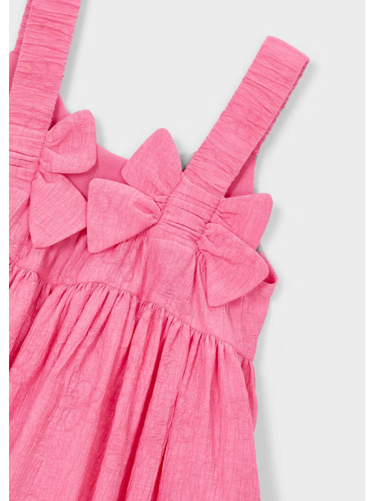 MAYORAL SUKIENKA LETNIA  DLA DZIEWCZYNKI NA RAMIĄCZKACH  RÓŻ  3925/10