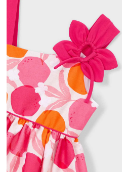 MAYORAL SUKIENKA NA RAMIĄCZKACH KOLOROWA DLA DZIEWCZYNKI 3924/90