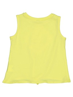 BIRBA KOSZULKA T-SHIRT BLUZKA BEZ RĘKAWKA DLA DZIEWCZYNKI ŻÓŁTA 999441300035K12M