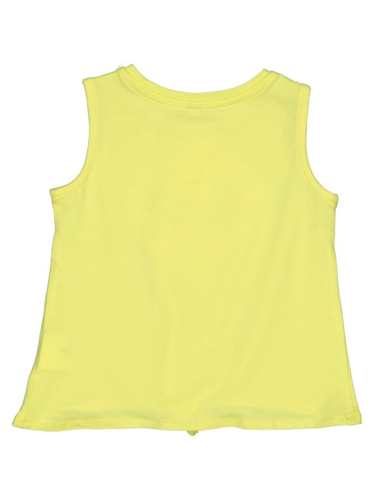 BIRBA KOSZULKA T-SHIRT BLUZKA BEZ RĘKAWKA DLA DZIEWCZYNKI ŻÓŁTA 999441300035K12M