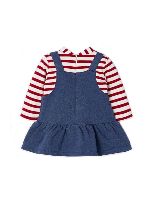 MAYORAL NEWBORN SUKIENKA OGRODNICZKA W MISIE 2819