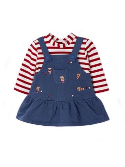 MAYORAL NEWBORN SUKIENKA OGRODNICZKA W MISIE 2819