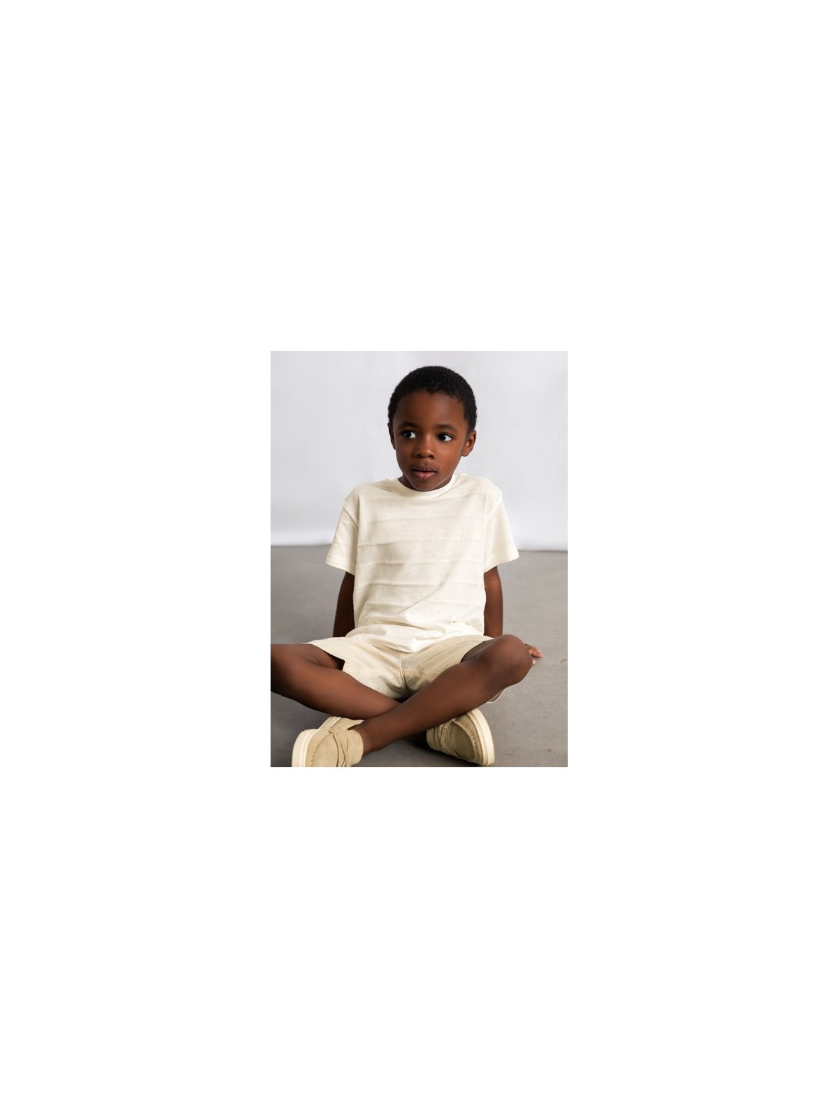 MAYORAL T-SHIRT BLUZKA KOSZULKA NA KRÓTKI RĘKAW DLA CHŁOPCA MORSKI DZIANINA 3061 /57