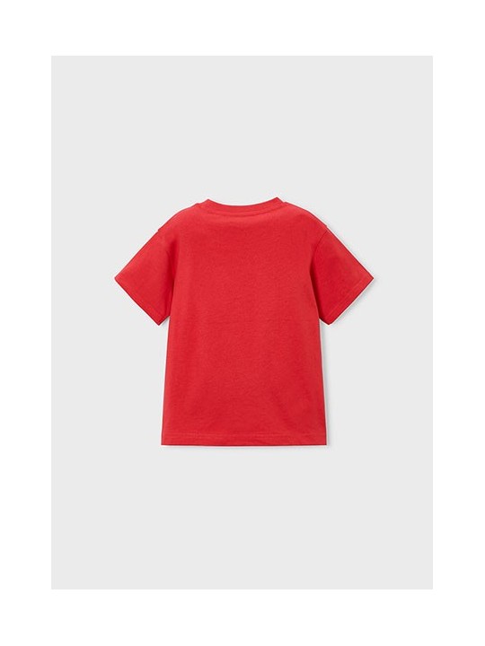 MAYORAL T-SHIRT BLUZKA KOSZULKA NA KRÓTKI RĘKAW DLA CHŁOPCA ROBOT 3066 /43