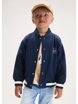 MAYORAL BLUZA ROZPINANA DLA CHŁOPCA TYPU BOMBER GRANAT 3440 /92