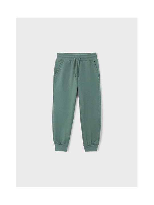 MAYORAL SPODNIE DRESOWE BASIC DLA CHŁOPCA ZIELONE 742 /14