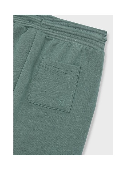 MAYORAL SPODNIE DRESOWE BASIC DLA CHŁOPCA ZIELONE 742 /14