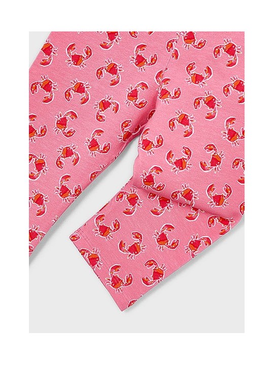 MAYORAL LEGINSY DLA DZIEWCZYNKI Z NADRUKIEM KRABY 3722 /32