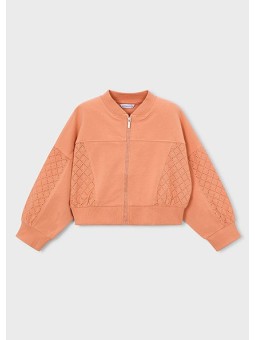 MAYORAL BLUZA  ROZPINANA DLA DZIEWCZYNKI  MELON 3456 /35