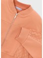 MAYORAL BLUZA  ROZPINANA DLA DZIEWCZYNKI  MELON 3456 /35