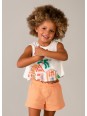 MAYORAL KOMPLET DLA DZIEWCZYNKI KOSZULKA SZORTY 3228 /68