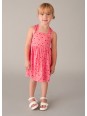 MAYORAL SUKIENKA LETNIA DLA DZIEWCZYNKI  BAWEŁNIANA RÓŻ KRABY 3944 /21