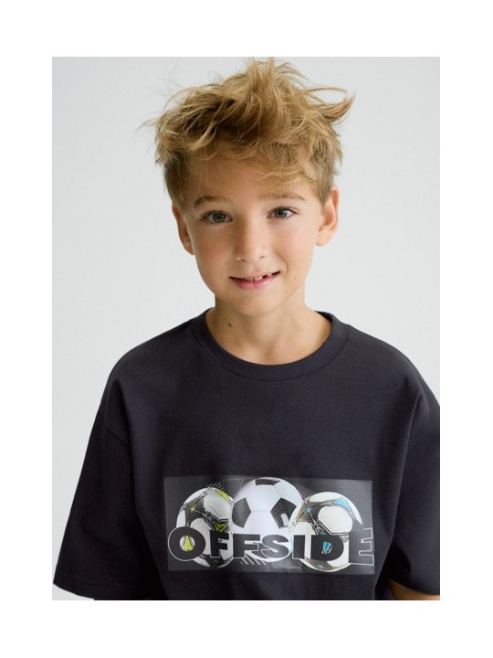 MAYORAL NUKUTAVAKE T-SHIRT BLUZKA KOSZULKA NA KRÓTKI RĘKAW DLA CHŁOPCA BAWŁNIANA 6033 /18