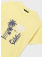 MAYORAL NUKUTAVAKE T-SHIRT BLUZKA KOSZULKA NA KRÓTKI RĘKAW DLA CHŁOPCA BAWŁNIANA 6040 /86