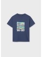 MAYORAL NUKUTAVAKE T-SHIRT BLUZKA KOSZULKA NA KRÓTKI RĘKAW DLA CHŁOPCA BAWŁNIANA 6040 /861