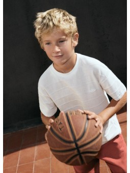 MAYORAL NUKUTAVAKE T-SHIRT BLUZKA KOSZULKA NA KRÓTKI RĘKAW DLA CHŁOPCA 6029 /10