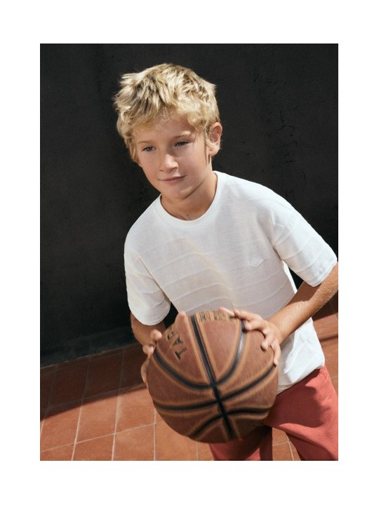 MAYORAL NUKUTAVAKE T-SHIRT BLUZKA KOSZULKA NA KRÓTKI RĘKAW DLA CHŁOPCA 6029 /10