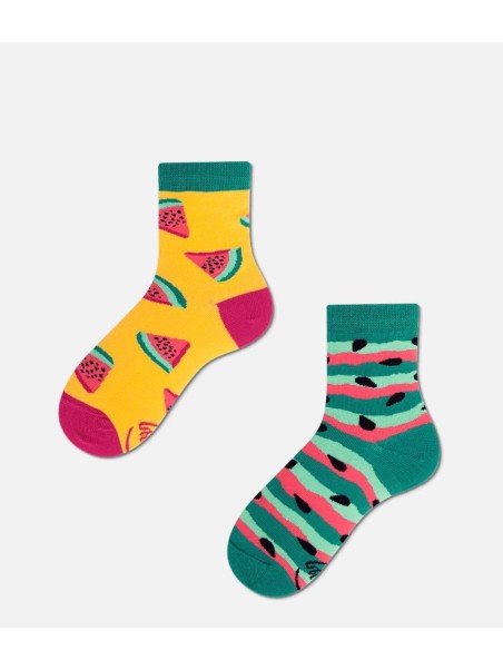 MANY MORNINGS SKARPETKI  KOLOROWE ARBUZ K4