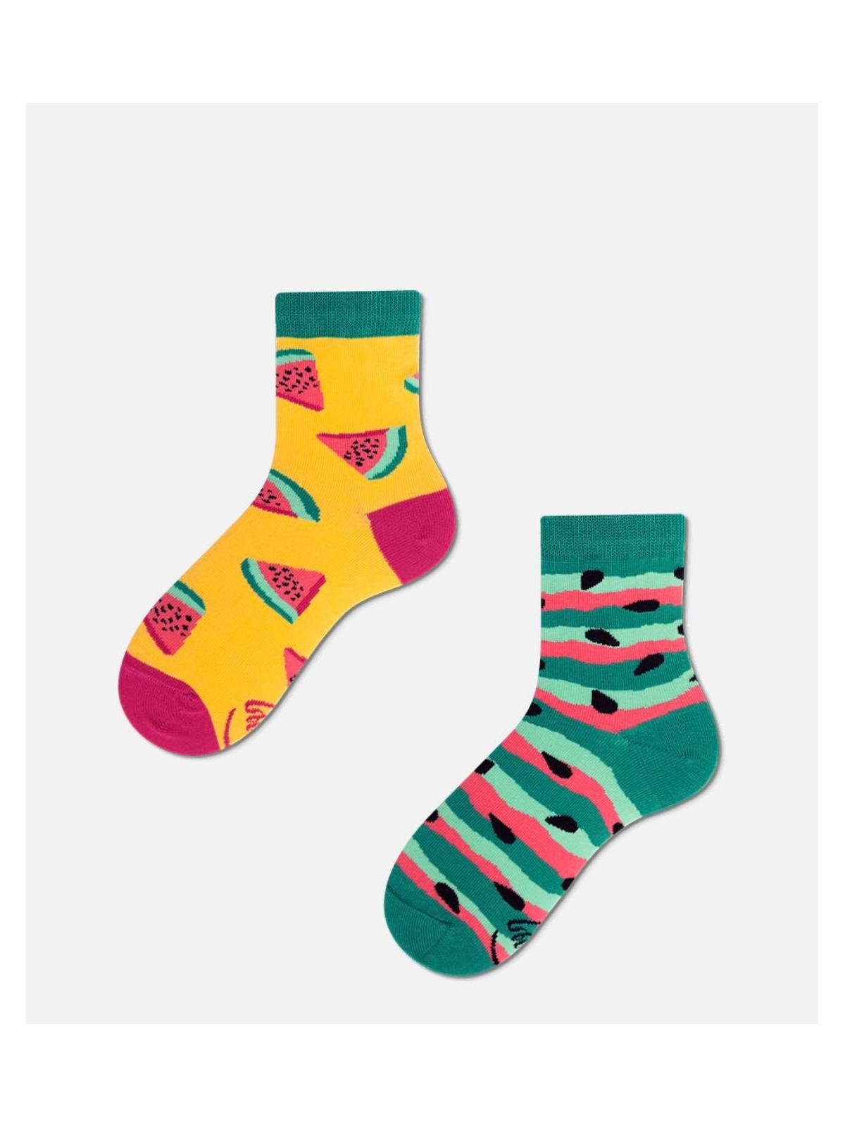 MANY MORNINGS SKARPETKI  KOLOROWE ARBUZ K4