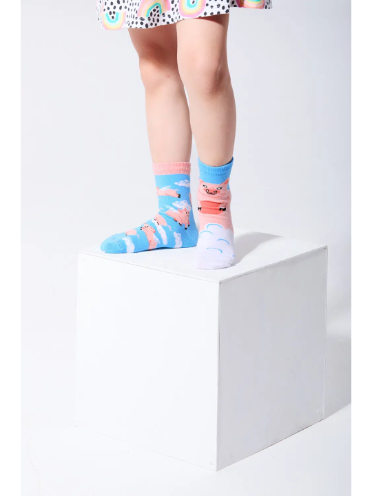 MANY MORNINGS SKARPETKI  KOLOROWE  PIGGY DREAM K61