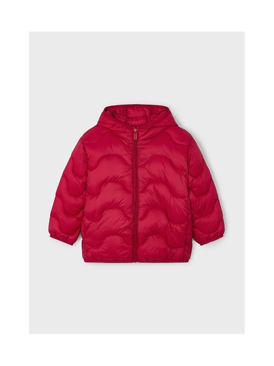 MAYORAL KURTKA  DLA DZIEWCZYNKI Z KAPTUREM CZERWONA 4443 /47