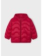 MAYORAL KURTKA  DLA DZIEWCZYNKI Z KAPTUREM CZERWONA 4443 /47