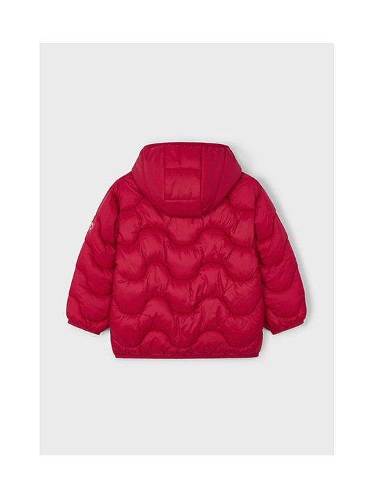 MAYORAL KURTKA  DLA DZIEWCZYNKI Z KAPTUREM CZERWONA 4443 /47