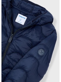 MAYORAL KURTKA  DLA DZIEWCZYNKI Z KAPTUREM GRANAT 4443 /51