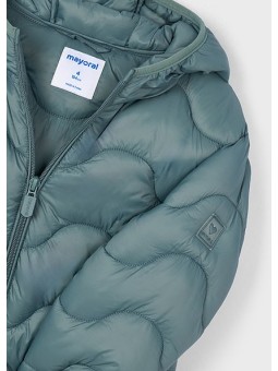 MAYORAL KURTKA  DLA DZIEWCZYNKI Z KAPTUREM SZAŁWIA 4443 /48