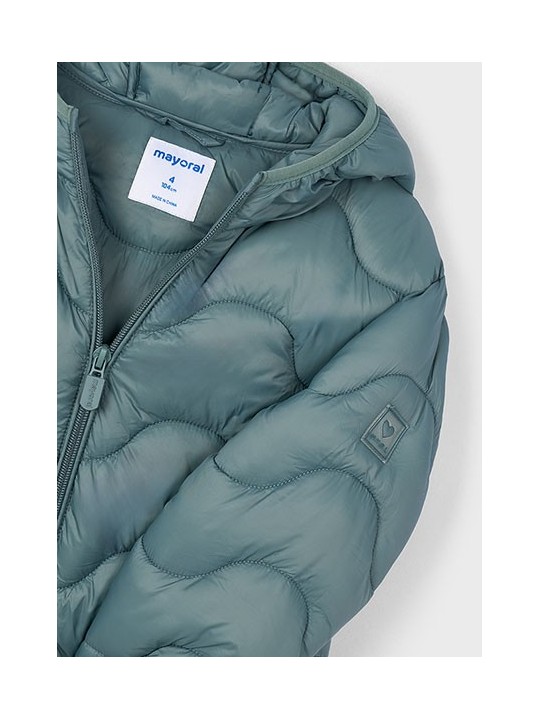 MAYORAL KURTKA  DLA DZIEWCZYNKI Z KAPTUREM SZAŁWIA 4443 /48