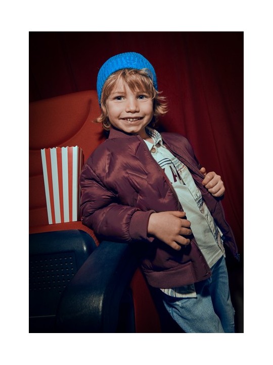 MAYORAL KURTKA PRZEJŚCIOWA DLA CHŁOPCA BOMBER BORDO 4420 /94