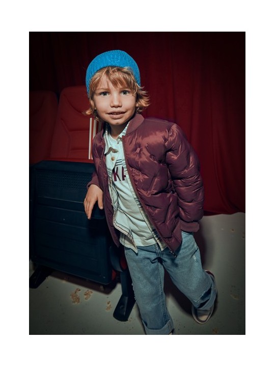 MAYORAL KURTKA PRZEJŚCIOWA DLA CHŁOPCA BOMBER BORDO 4420 /94