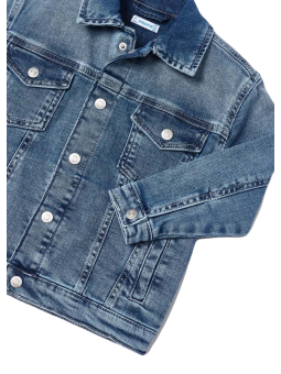 MAYORAL KURTKA JEANS DLA CHŁOPCA NIEBIESKI 3453 /14
