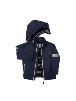 MAYORAL KURTKA PRZECIWWIATROWA PRZEJŚCIOWA DLA CHŁOPCA Z KAPTUREM GRANAT 3421 /24