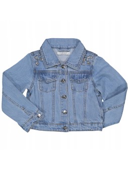 BIRBA KURTKA JEANS ZDOBIONA KAMIENIAMI  DLA DZIEWCZYNKI 999678970060A